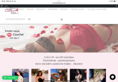 Escort ladies Paris