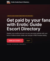 Get paid by your fans with Erotic Guide